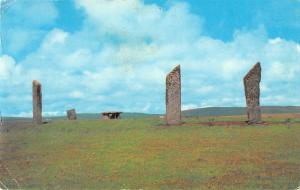 uk5979 orkney standing stones scotland  uk