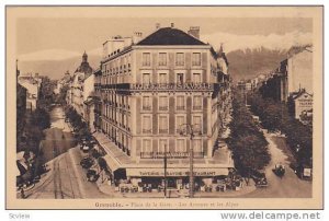 Street View Showing Hotel De Savoie, Place De La Gare, Les Avenues Et Les Alp...