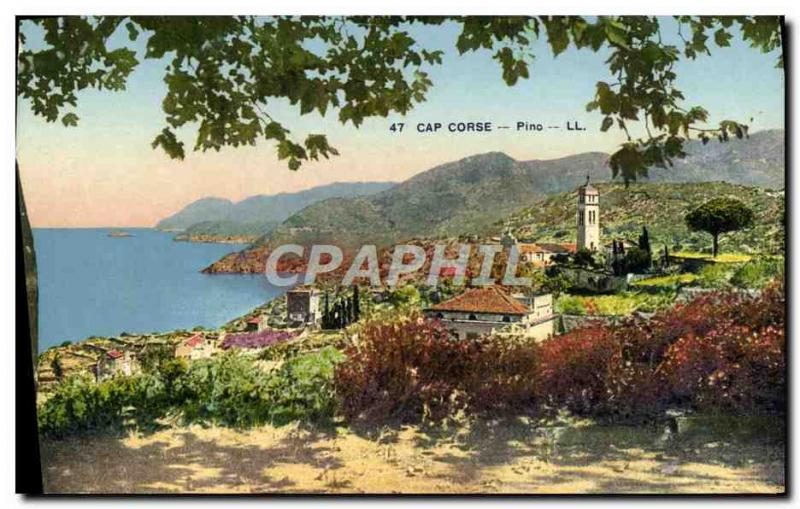 Old Postcard Cap Corse Pino