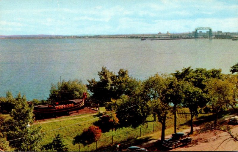 Minnesota Duluth Viking Ship Leif Erickson