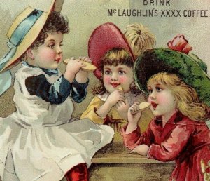 1891 McLaughlin's XXXX Coffee Three Little Friends #5K