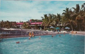 Hawaii Kailua Kona Inn Swimming Pool 1960