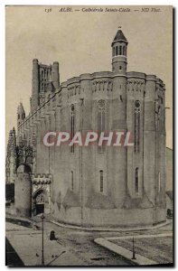 Old Postcard Albi Cathedral Ste Cecile