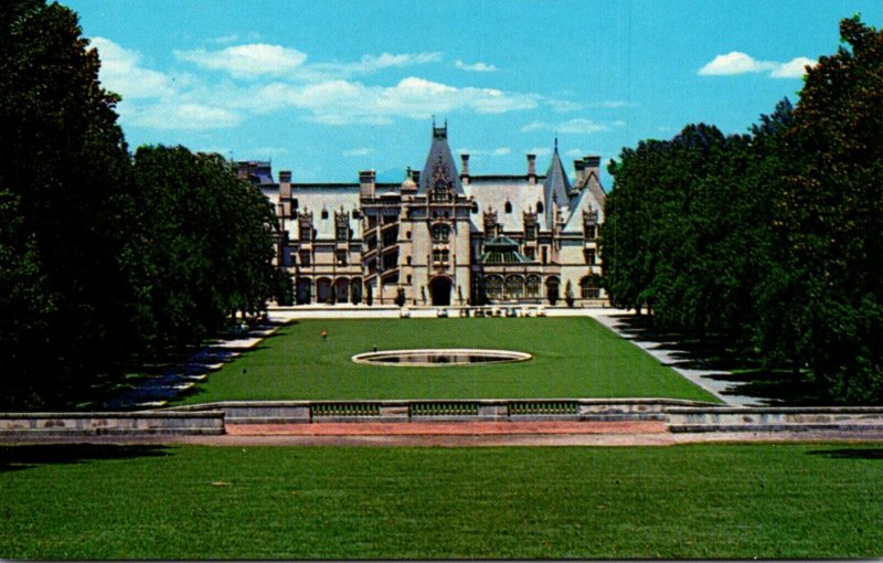 North Carolina Asheville Biltmore Estate View From The Rampa Douce