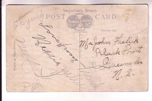 Girl with Rabbit Inside Easter Egg, Green Ribbon