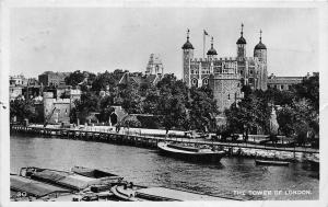 BR59223 the tower of london uk ship bateaux real photo