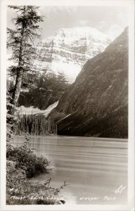 Mount Edith Cavell Jasper Park AB Alberta G. Morris Taylor RPPC Postcard F66