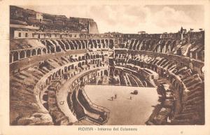 BG34589 interno del colosseo    roma italy