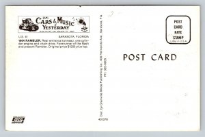 1904 Rambler Automobile Car  Sarasota  Florida  Postcard