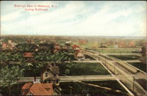 Wildwood NJ Birdseye View Northeast c1910 Postcard