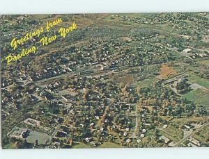 Pre-1980 AERIAL VIEW OF TOWN Pawling - Near Newburgh & Poughkeepsie NY F8264@