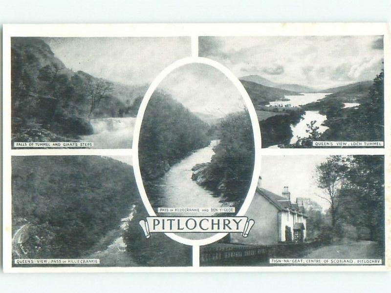 Pre-1980 PITLOCHRY Baile Chloichridh Chloichrigh - Perthshire Scotland UK i5165