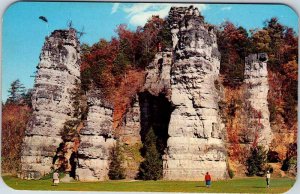 Postcard TOWER SCENE Mt. Solon Virginia VA AK2133