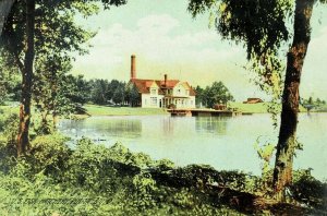 Circa 1910 U.S. Fish Hatchery, Put-In-Bay, Ohio Early Scene Vintage Postcard P36