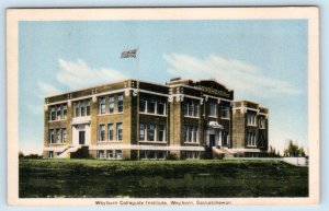 WEYBURN, Saskatchewan Canada ~ WEYBURN COLLEGIATE INSTITUTE  Postcard