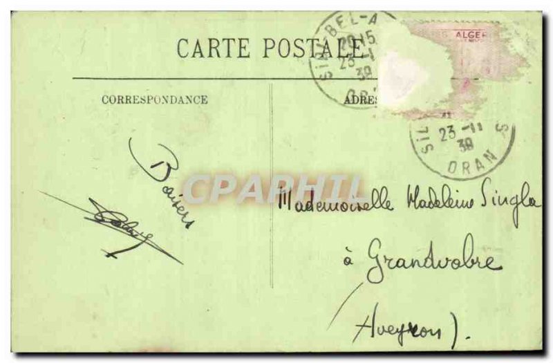 Algeria Algiers Old Postcard shiners