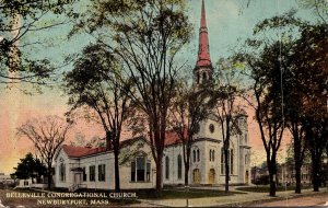 Massachusetts Newburyport Belleville Congregational Church
