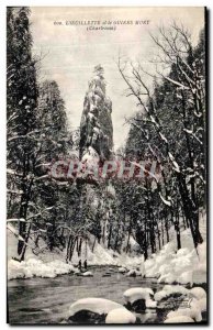 Old Postcard The poppy seed and Chartreuse Guiers Death