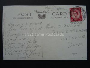 Scotland CAMERON Clan Tartan & Coat of Arms c1934 Postcard by Valentine