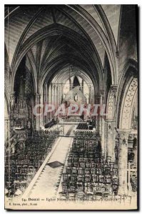 Old Postcard Douai Notre Dame Church