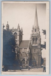 Postcard Roman Catholic Church Camb c1920's Antique Unposted RPPC Photo