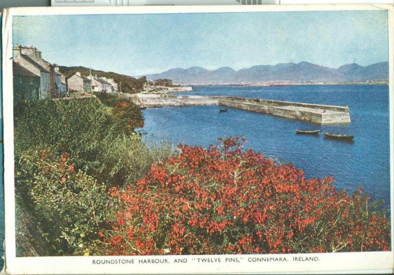 Ireland, Roundstone Harbour and Twelve Pins, Connemara