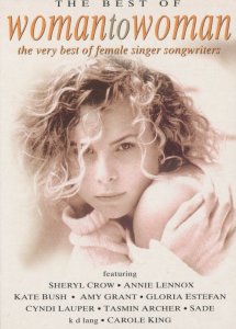 Music Advertising Postcard - The Best of Woman To Woman, Female Singers RR8799