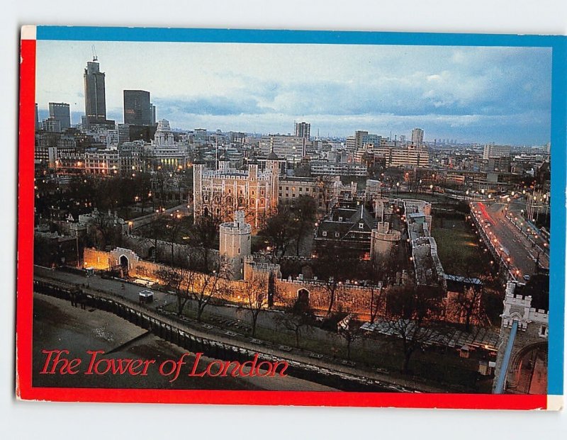 Postcard The Tower of London, England