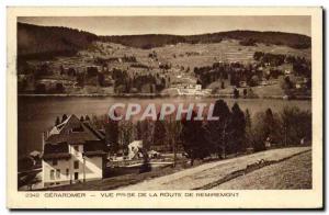 Old Postcard Gerardmer View from the road Remiremont