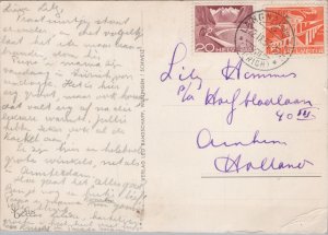 Birds Dressed Plauderstündchen Vintage Postcard BS.39