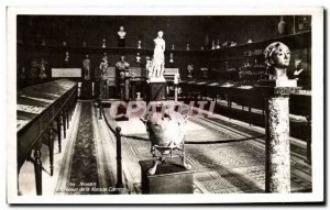 Old Postcard Nimes Interior of the Maison Carree