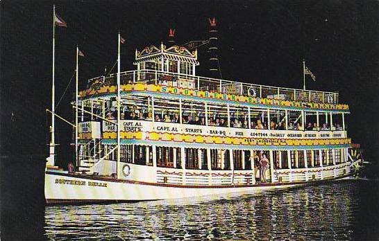 Florida Fort Lauderdale Capt Al Starts Southern Belle Showboat