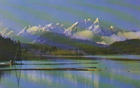 Canada Pinder Peak Nimpkish Lake British Columbia