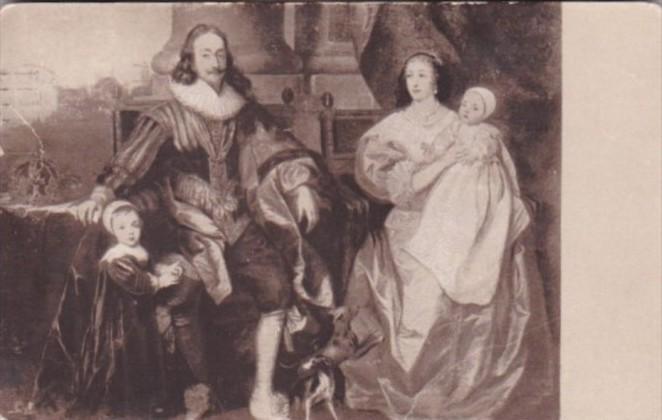 Sir Anthony Van Dijck Charles I & Henrietta Maria With Their Children 1934 De...