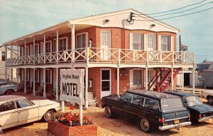 Long Beach Island New Jersey Brighton Manor Motel, Photochrome Vintage PC U12664