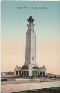 Hampshire Postcard - Naval War Memorial - Southsea   V2173