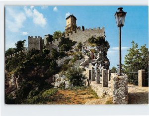 Postcard First Tower, Republica Di San Marino, San Marino