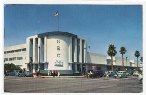 NBC Radio Studios Hollywood California 1957 postcard