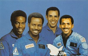 The four shuttle astronauts pictured Florida, USA Space Unused 