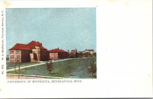 USA University Of Minnesota Minneapolis Minnesota Vintage Postcard 09.45