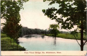 Massachusetts Middleboro From Titicut Bridge 1907