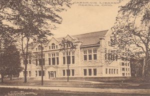 Ohio Oberlin The Carnegie Library Albertype sk3180