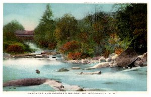 Massachusetts  Woodstock Cascades and Covered Bridge