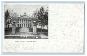 1904 State House Augusta Maine ME Posted PMC Antique Postcard 