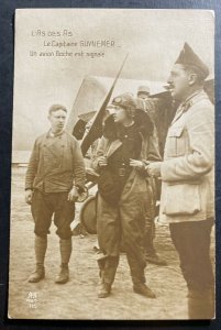 Mint France Real Picture Postcard Captain Guynemer a boche aircraft reported