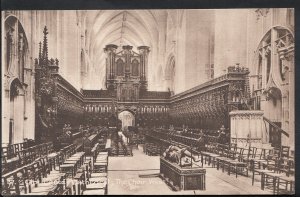 Gloucestershire Postcard - Gloucester Cathedral - The Choir West  RS4434