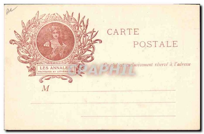 Old Postcard A Capus Library