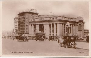 B77704 central station ottawa car voiture   canada scan front/back image