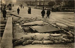 CPA PARIS La Crue de la Seine 1910 Quai d'Orsay (578084)