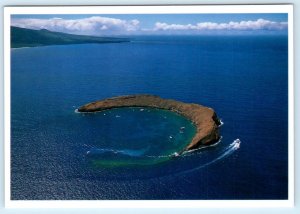 MOLOKINI ISLAND, Maui Hawaii HI ~ Diving SEA LIFE PRESERVE 1990 ~ 4x6 Postcard